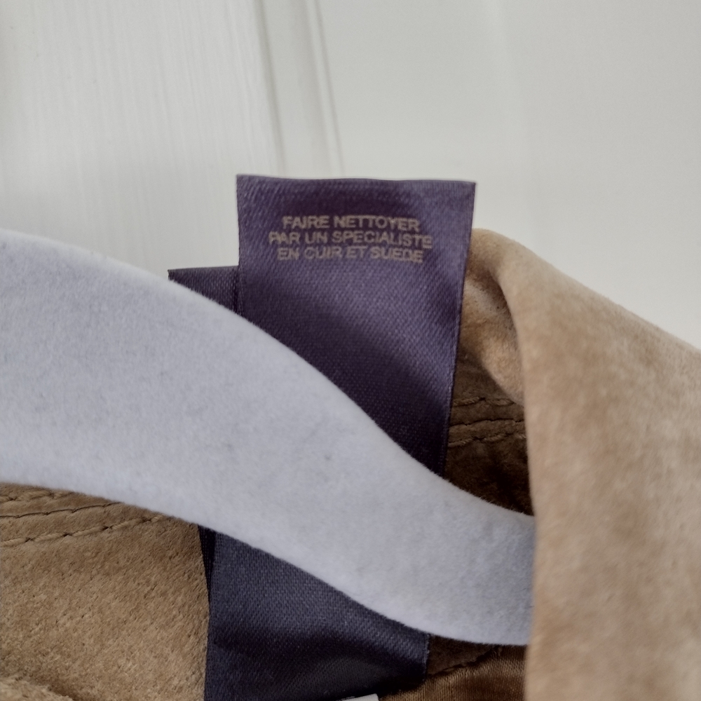 Liz Claiborne Tan Suede Jacket - Picture 10 of 14